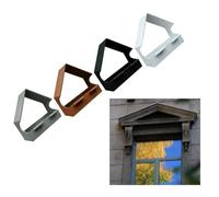 Mangiatoia per uccelli montata su finestra che utilizza la costruzione supporta opportunità di documentazione visiva e ambienti di apprendimento informale (grigio)