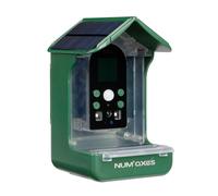 Mangiatoia per uccelli Numaxes con telecamera - L 10 x L 11 x H 17 cm