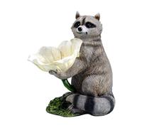 Mangiatoia Per Uccelli Passeri Mangiatoia Per Uccelli Da Esterno Simulazione Per Procione Per Ornamenti Decorativi Giardino Piccioni Balcone