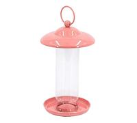 Mangiatoia Per Uccelli Passeri Mangiatoia Per Uccelli Meatl Per Alimenti Per Semi Di Domestici Appesa Con Tetto E Vassoio Per Selvatici All'aperto Piccioni Balcone