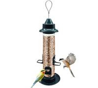 Mangiatoia per uccelli per esterni, mangime per uccelli, Wild Birds Food Dispenser Tree Mount Feeder - Donne e uomini amanti degli animali, decorazione per rondini, passeri