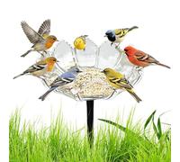 Mangiatoia per uccelli per esterni, per esterni, per cortile, prato, terrazza, balcone, parco, terrazza, terrazza e giardino