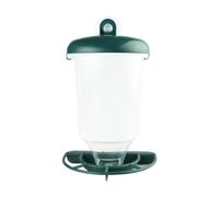 Mangiatoia per uccelli per esterni, supporto per cibo da cortile con, a prova di scoiattolo, per cortile, patio, prato, finestra, balcone, terrazza, giardino