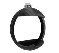 Mangiatoia per uccelli per finestra, con stampa 3D, con forte ventosa, mangiatoia per uccelli da giardino per fringuelli, pappagalli aperti, giardinaggio, patio, esterni, interni, casa, gabbia per