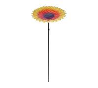 Mangiatoia per uccelli per fiori, vaschetta per uccelli portatile, vassoio in metallo a forma di per acqua e semi, resistente alle intemperie, decorazione da giardino per cortile, prato