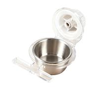 Mangiatoia per uccelli per gabbia Accessori per gabbia Trasparente Facile da