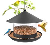 Mangiatoia per Uccelli, Selvatici da appendere, Facile da osservare Mangiatoia per uccellini da esterno Previene l'accumulo di acqua, Alimentazione tutto l'anno per Passeri, pettirossi