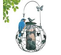 Mangiatoia per uccelli selvatici, facile da riempire, mangiatoia per uccelli a prova di scoiattolo, per balcone, patio, veranda, terrazza, giardino, prato, cortile, parco, birdwatching