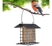 Mangiatoia per uccelli selvatici - Mangiatoia resistente agli scoiattoli e alle intemperie | Stazioni di alimentazione per uccelli, supporto per torta sospeso per colibrì selvatici, picchi,