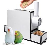 Mangiatoia per uccelli soffiata splitter separatore di grano scafo | Macchina di soffiaggio dell'alimentazione degli uccelli per il cortile del giardino del patio del prato del cortile