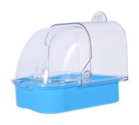 Mangiatoia Per Uccelli Trasparente Distributore Acqua Pappagallo