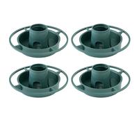 Mangiatoia per uccellini da esterno sospesa set di 4 design per attirare uccelli