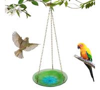 Mangiatoia Per - Vassoio Poco Profondo In Metallo Accento Da Giardino, Finitura Resistente Agli Agenti Atmosferici | Decorativo Per Nettare, Accessorio Per La Visualizzazione Di Attratt