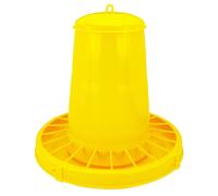 MANGIATOIA TRAMOGGIA PER POLLI CON ANTISPRECO Ø cm. 39x37 h lt. 10,5 (kg. 7)