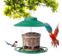 Mangiatoie per da esterno - Decorazione da giardino per mangiatoia per selvatici, resistente agli agenti atmosferici e impermeabile | Facile da usare Mangiatoia per da giardino per tette e blu