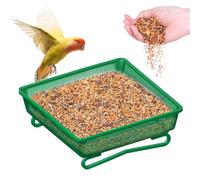 Mangiatoie Per Uccelli Da Esterno | Mangiatoia da per Colibrì con Supporto,Stazione Di Alimentazione In Rete Per Conigli Corvi Ghiandaie Scoiattoli Decorazione Giardino Esterno