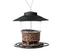 Mangiatoie per uccelli da esterno | Mangiatoia per uccelli esterna impermeabile resistente agli agenti atmosferici - Lanterna da giardino Gruccia per mangiatoia per di grande capacità per ucce