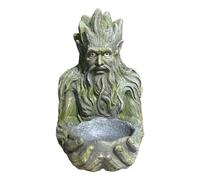 Mangiatoie Per Uccelli Da Esterno - Statue Divertenti in Resina per Giardino | Statua Da Esterno Mangiatoia Decorativa Per Uccelli,Attirare Fringuelli Passeri Cince Su Patio Prato E