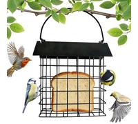 Mangiatoie per uccelli da esterno - Strumento in ferro antiscoiattoli resistenti alle intemperie - Mangiatoia per esterni | per casa e giardino attrarre cardellini Pics