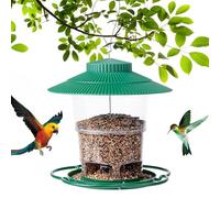 Mangiatoie per uccelli per esterni,Mangiatoia per uccelli esterna resistente alle intemperie, decorazione del cortile | Lanterna da giardino esterna di grande capacità per passeri domestici e mesa
