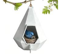 Mangiatoie per uccelli per habitat semi-chiuso resistente alle intemperie | Mangiatoia per uccelli Supporto per gabbia per animali selvatici natura casa balcone cortile giardino patio interno esterno