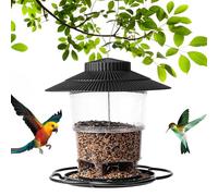 Mangiatoie per uccelli selvatici,Mangiatoia esterna impermeabile per | uccelli, resistente alle intemperie | Lanterna da giardino esterna di grande capacità per passeri domestici e tette