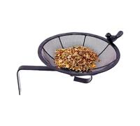 Mangiatoie per Uccelli - Vassoio Esterno per Uccellini | Soluzione a Maglia Resistente alle Intemperie con Montaggio a Parete per Giardino Balcone Cortile