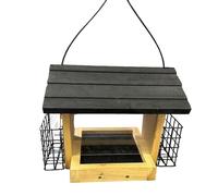 Mangiatoie Uccelli | Decor Giardino Antipioggia Antiscoiattolo - Mangiatoia Appendiabile E Impermeabile | per Fringuelli Merlo Azzurro Cinciarelle Ghiandaie Giardino Cortile Balcone Parco