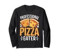 Mangiatore di Pizza Professionale Maglia a Manica