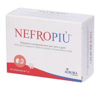 Mangime Complementare NEFROPIU per Cani e Gatti - 60 Compresse per Supporto Funz