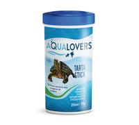 Mangime completo in pellet per tartarughe d'acqua dolce Tarta Stick Aqualoves 75 gr (250 ml) - Cibo per tartarughe - 1° ORDINE? scegli lo sconto BZR5 / BZR20 + 200 punti fedeltà