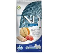 mangime Farmina N&D Adulto Melone Salmone Pesce Baccalà 7 kg