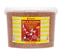 Mangime in Pellets Tropical Pond Koi & Goldfish Colour Sticks Pesci da Laghetto