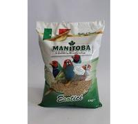 MANGIME MANITOBA UCCELLI ESOTICI DIAMANTINE MISCUGLIO SEMI KG.4