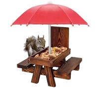 Mangime Per Scoiattoli In Legno Resistente Alle Intemperie