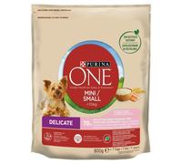 mangime Purina One Mini/Small Sensitive Adulto Salmone Pesce 800 g