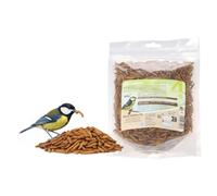 Mangime uccelli selvatici - vermi della farina essiccati Flamingo - 100 g - alimento naturale per uccelli