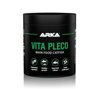 Mangime wels acquario 250 ml - ARKA Vita Pleco 120 g - granuli morbidi affondanti per pesci da fondo - stimola colori, crescita e vitalità - altamente digeribile, forma stabile, no spirulina - ARKA