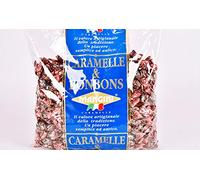 MANGINI CAFFE' ZERO+ BUSTA 1KG caramelle senza zucchero gusto caffè incartate singolarmente