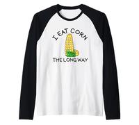 Mangio Mais La Lunga Strada Femminile volgare Maglia con Maniche Raglan