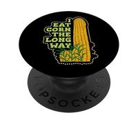 Mangio mais lungo la strada divertente inappropriato imbarazzante PopSockets PopGrip Adesivo