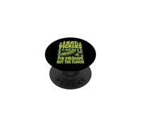 Mangio sottaceti per la forma divertente ragazze viaggio PopSockets PopGrip Adesivo