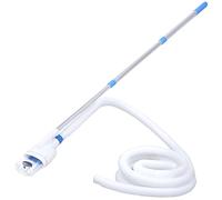 Mangloder Aspiratore per Piscine Fuori e Spa in ABS, Tubo da 5 m, 4 Connettori, con Asta Telescopica, Manuale per Pavimento Parete Angole, Facile per la Cura dell'acqua
