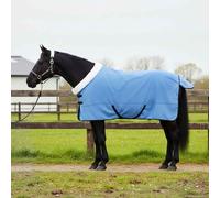 Mangloder - Coperta per cavalli, 155 cm, in pile polare, resistente alle intemperie, con fibbie regolabili, antivento, traspirante, leggera, durevole, adatta per stalla, pascolo e paddock