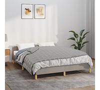 Mangloder - Coperta ponderata grigia, 122 x 183 cm, 5 kg, in cotone, per soggiorno, divano, letto, camera da letto, traspirante, morbida, per viaggi, auto, campeggio, comfort per dormire
