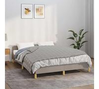 Mangloder - Coperta ponderata grigia, 150 x 200 cm, 7 kg, tessuto di cotone con imbottitura in perle di vetro, distribuzione uniforme, passanti interni per copripiumino, per il riposo della camera da