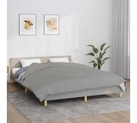 Mangloder - Coperta ponderata grigia, 200 x 225 cm, 9 kg, tessuto in cotone, coperta morbida con perle di vetro, traspirante, per letto, divano, camera da letto, soggiorno, inverno e viaggi