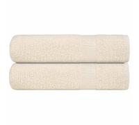 Mangloder FROGN - Asciugamani da doccia, 2 pezzi, 70 x 140 cm, 360 g/m², in 100% cotone, assorbenti e ad asciugatura rapida, con passante, per bagno, sauna, spa e viaggi