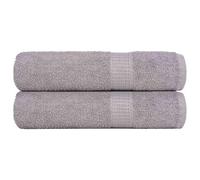 Mangloder FROGN - Set di 2 asciugamani, 50 x 100 cm, 360 g/m², in 100% cotone, assorbenti, ad asciugatura rapida, morbidi, per bagno, sauna, viaggi e fitness