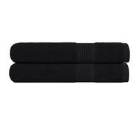 Mangloder FROGN - Set di 2 asciugamani da sauna, 80 x 200 cm, 360 g/m², 100% cotone, Oeko-Tex Standard 100, spugna assorbente per sauna, benessere, spa, spiaggia e bagno